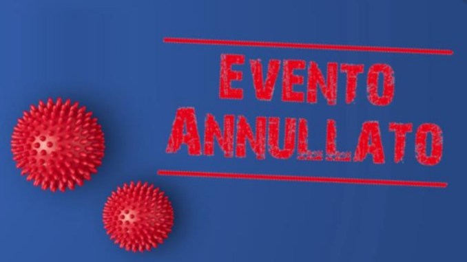eventi annullati